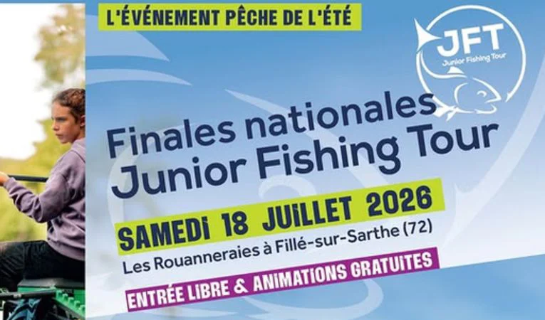 Finales nationales du Junior Fishing Tour dans la Sarthe